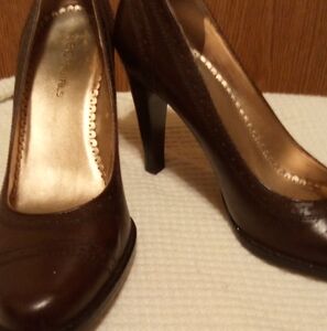 BCBGirls Brown High Heeled Pumps